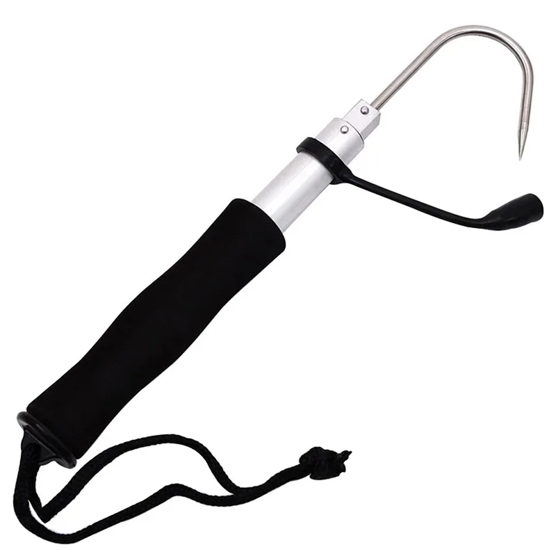 Fishing Boat Anchor - ตกปลาน้ําแข็ง Anchor ปลาตะขอสแตนเลส Telescopic สแตนเลส Fishhook