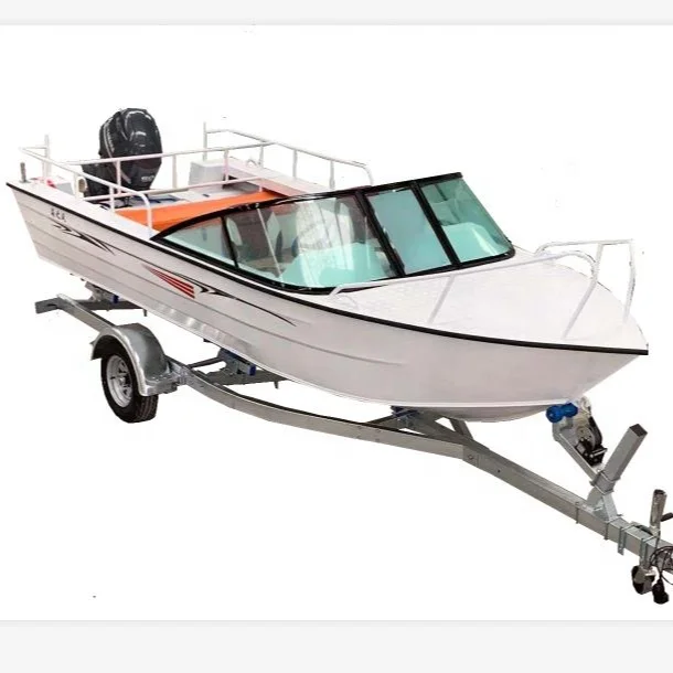 Fishing Boat Aluminum - KAIP เรือยอชท์อลูมิเนียมหรูหรา 5.28M CE ตกปลาอลูมิเนียมเรือกู้ภัยเรือเร็ว
