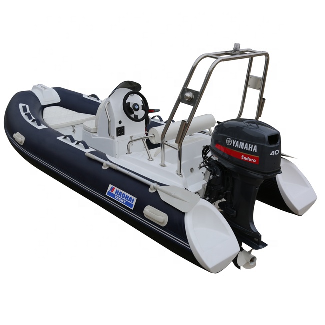 Fishing Boat Inflatable - เรือยางไฮพาลอนแบบคู่ ขนาด 13 ฟุต 3.9 เมตร