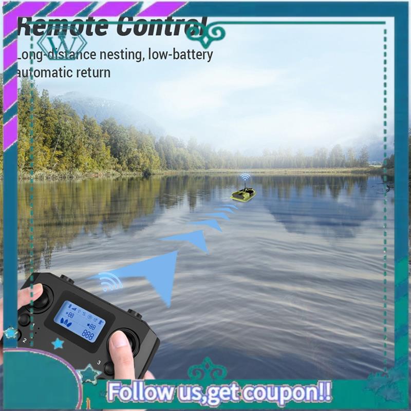 Fishing Boat Gps - A75Q-ตกปลาเหยื่อเรือรีโมทคอนโทรลหน้าจอ LCD สําหรับ D19 D20 GPS