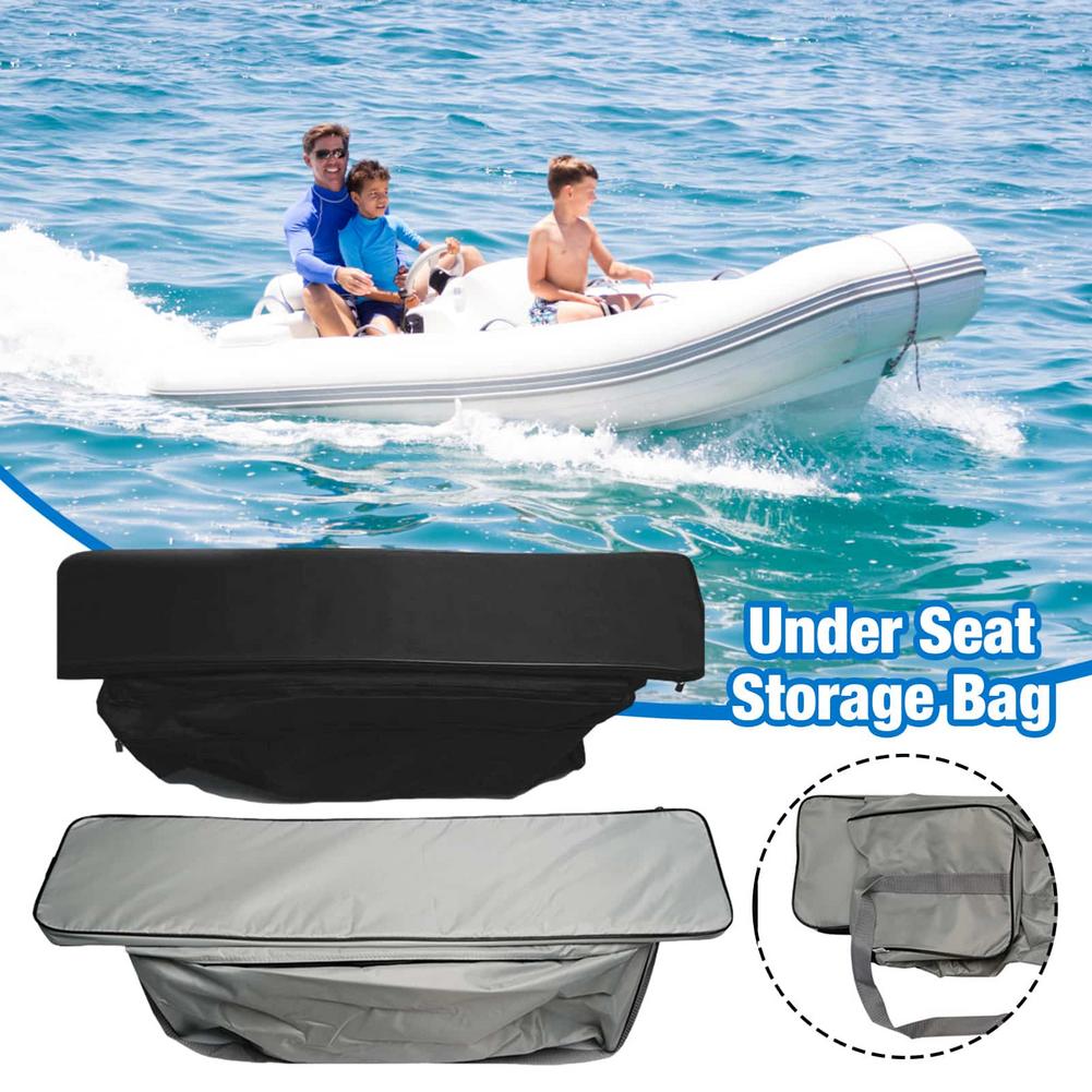 Fishing Boat Seat - กระเป๋าเก็บของใต้เบาะ เบาะรองนั่งเรือแบบพองลม สำหรับเรือตกปลา อุปกรณ์เสริมยางพองลม
