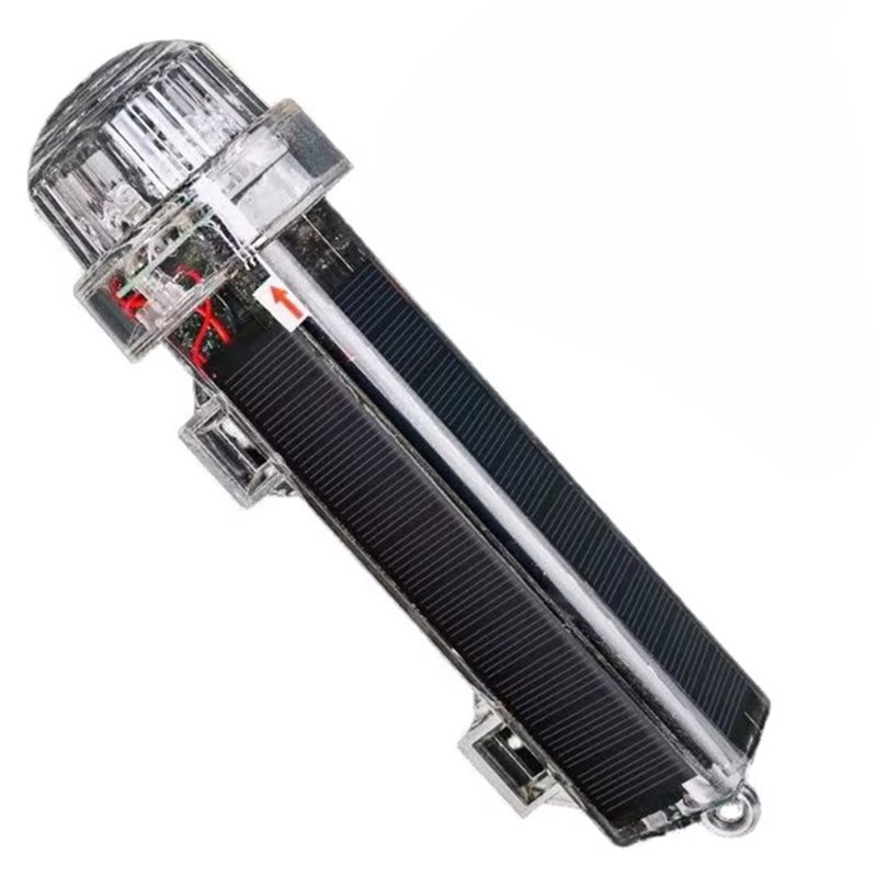 Fishing Boat Navigation Light - ไฟสัญญาณทางทะเล LED พลังงานแสงอาทิตย์ ไฟนำทางกันน้ำ ไฟเตือนเรือ ไฟบอกตำแหน่งเรือ