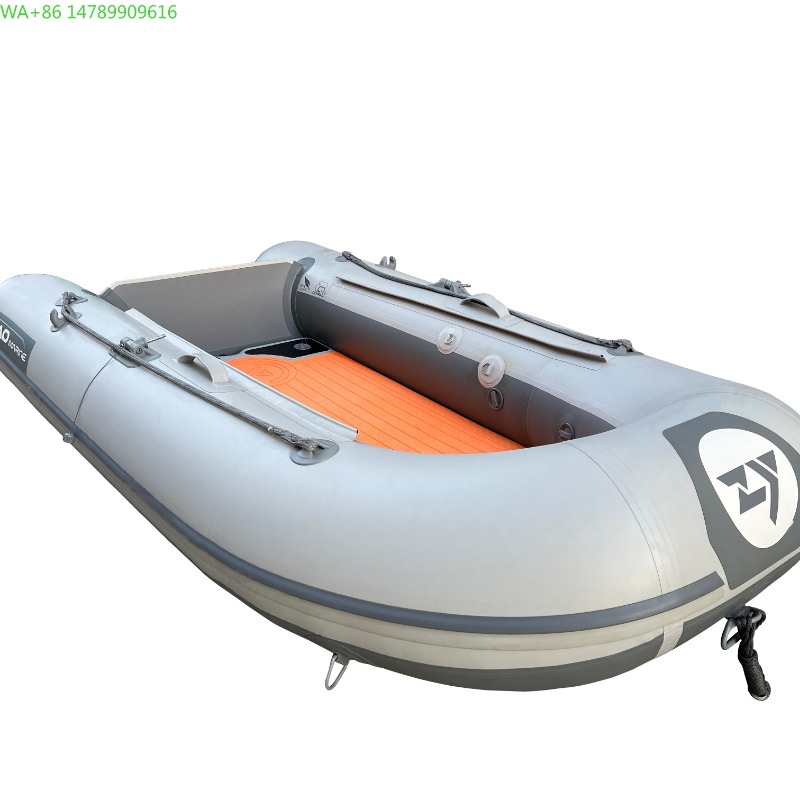Fishing Boat Aluminum - เรือตกปลาพีวีซีแบบเป่าลมพื้นอลูมิเนียมทนทานจากจีน สำหรับ 5 คน แบบนั่งบน สำหรับใช้ในทะเลสาบ