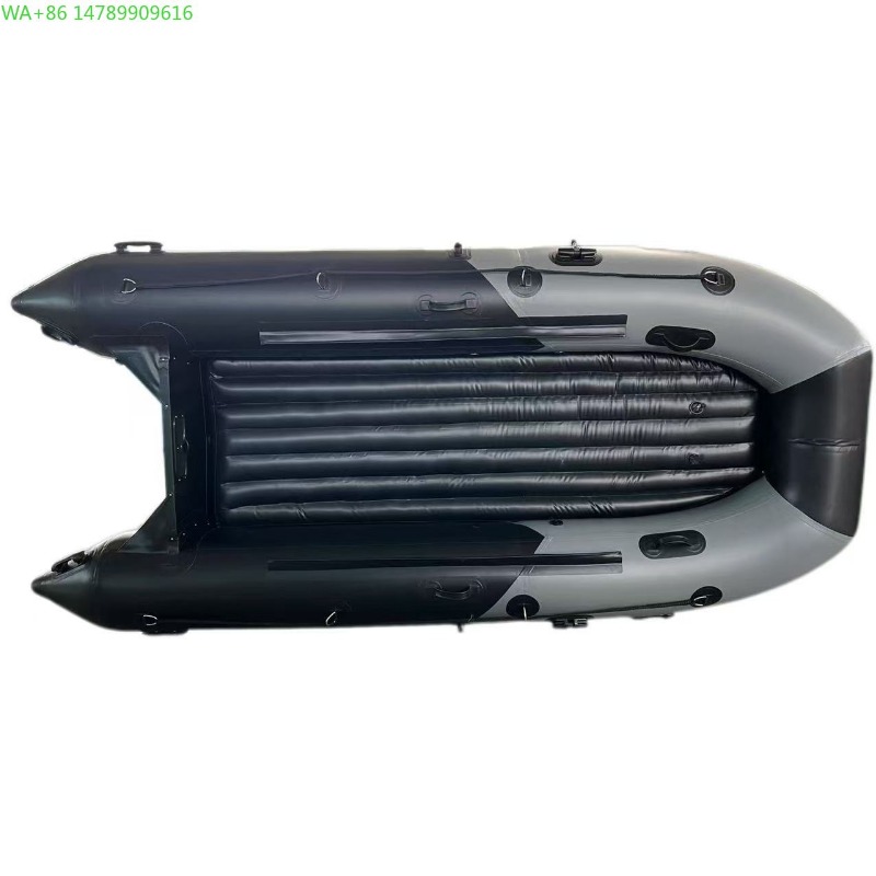 Fishing Boat Inflatable - เรือยางพีวีซีแบบพับได้ ODM OEM ขนาด 12 ฟุต