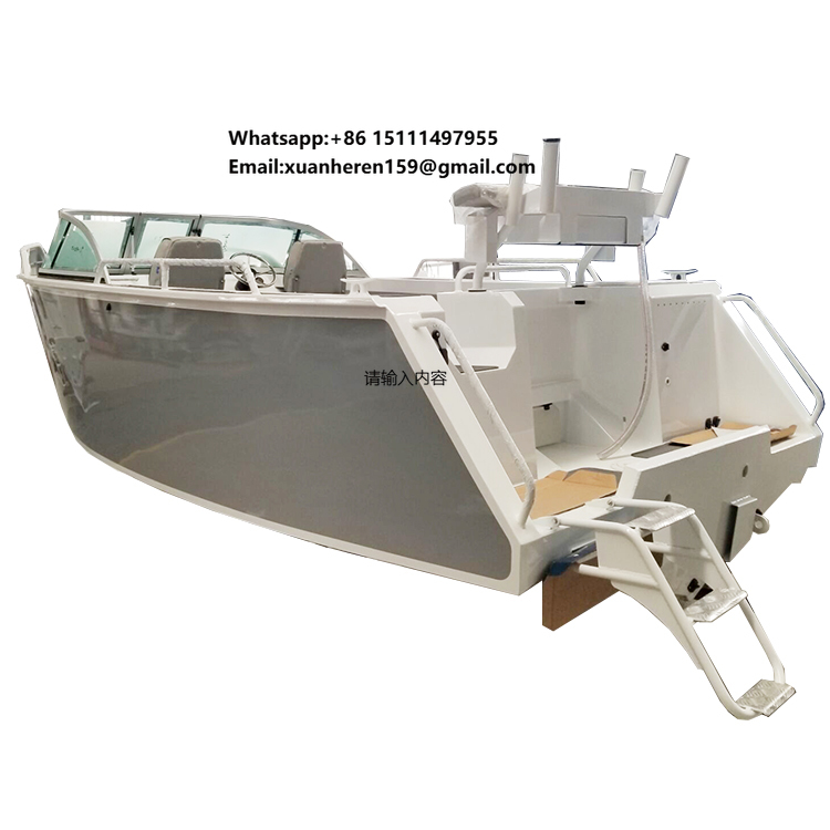 Fishing Boat Aluminum - เรือตกปลาอลูมิเนียม 5.5 เมตร เรืออลูมิเนียมเชื่อมทั้งลำ