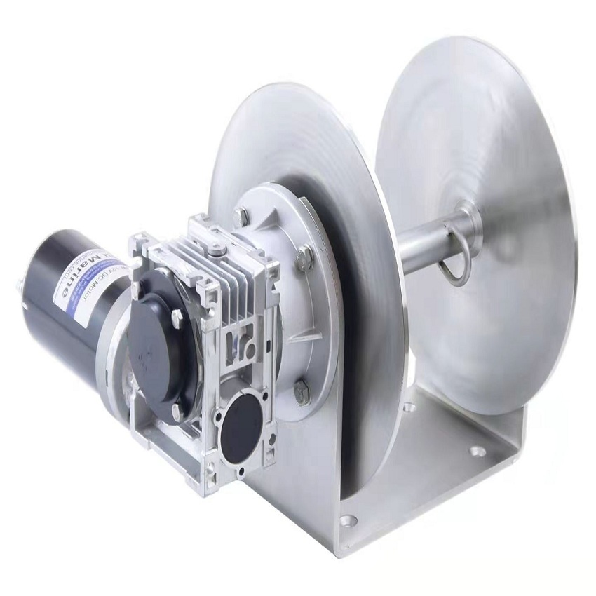 Fishing Boat Anchor Winch - กว้านสมอเรือ 12V 1000W 316 สแตนเลส สำหรับเรือประมง