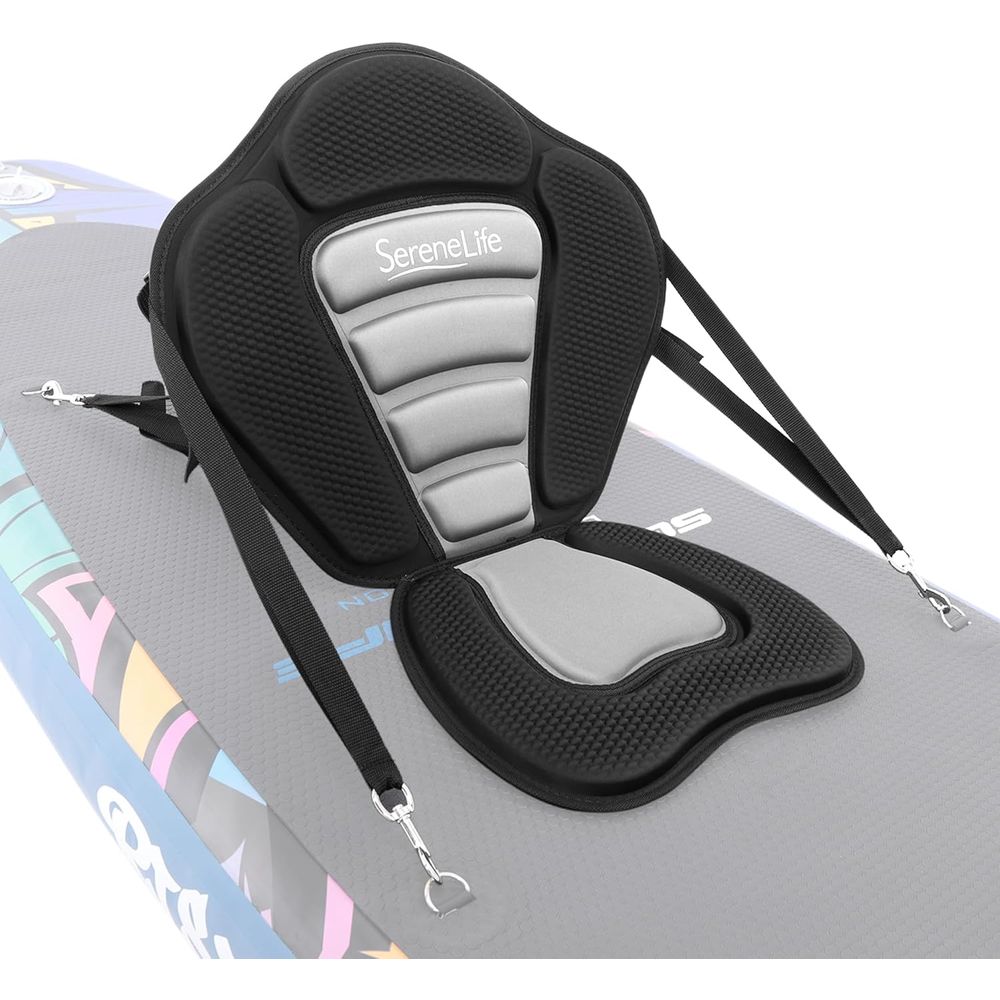 Fishing Boat Seat - ที่นั่งแพดเดิลบอร์ดอเนกประสงค์แบบปรับได้สำหรับทุกขนาด ใช้ได้กับเรือคายัค เรือพาย เรือตกปลา