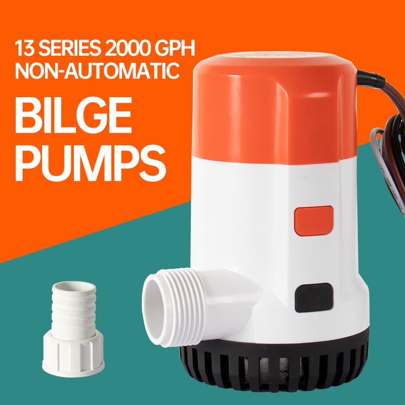 Fishing Boat Bilge Pump - Seaflo13 Series ปั๊มน้ำท้องเรือ Marine Yacht ระบายน้ำปั๊มเรือปั๊มเรือตกปลาระบายน้ำ