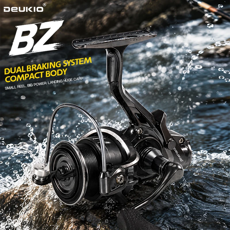 Fishing Boat Steering Wheel - รอกตกปลา DEUKIO Mini Double Brake Design