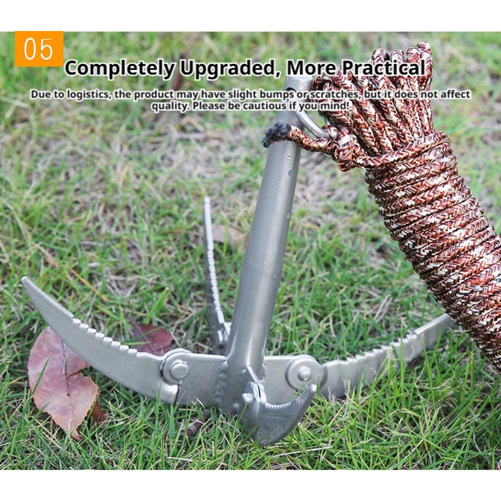 ตะขอเกี่ยวสำหรับกิจกรรมกลางแจ้ - Fishing Boat Anchor บทวิจารณ์และราคา