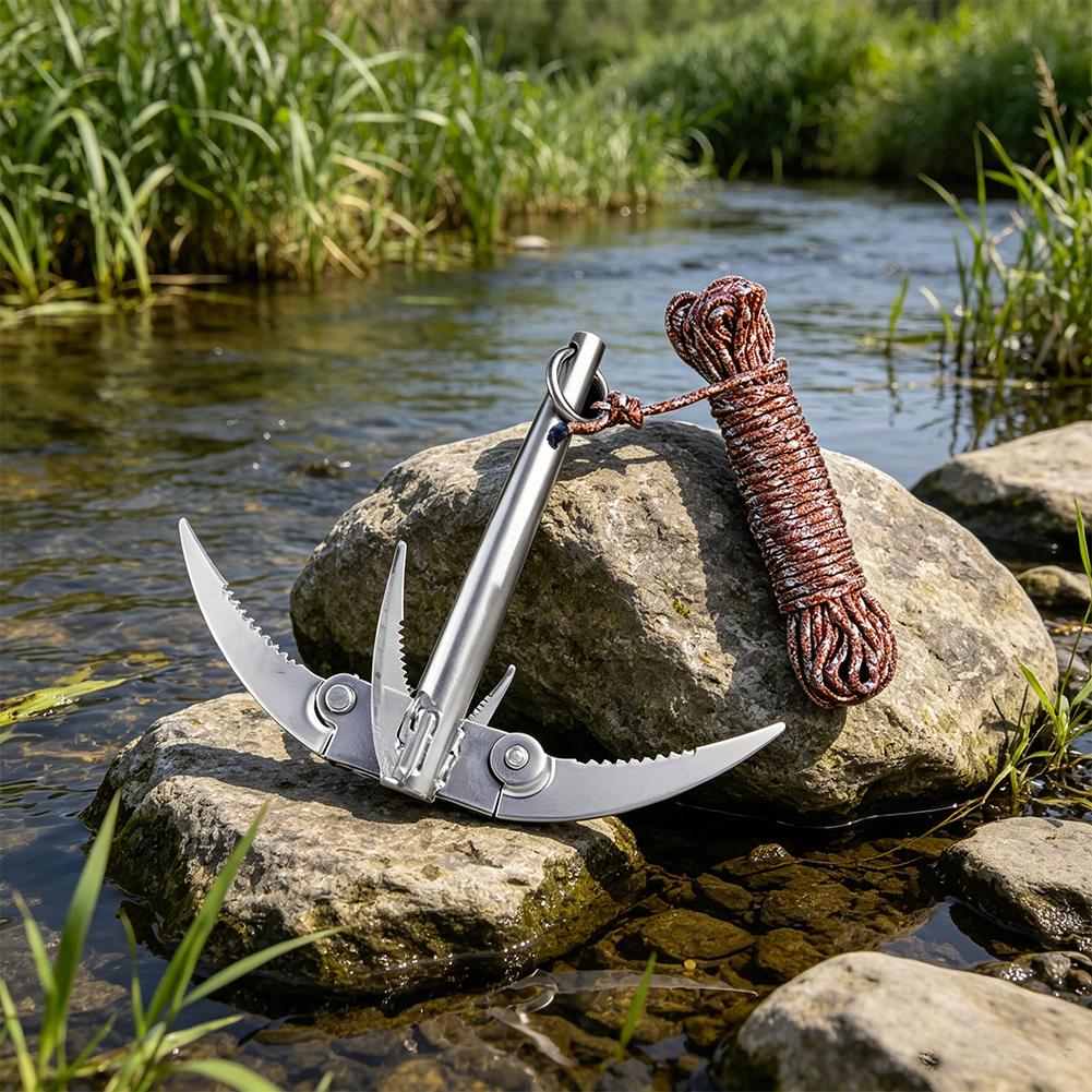 ตะขอเกี่ยวสำหรับกิจกรรมกลางแจ้ - Fishing Boat Anchor บทวิจารณ์และราคา