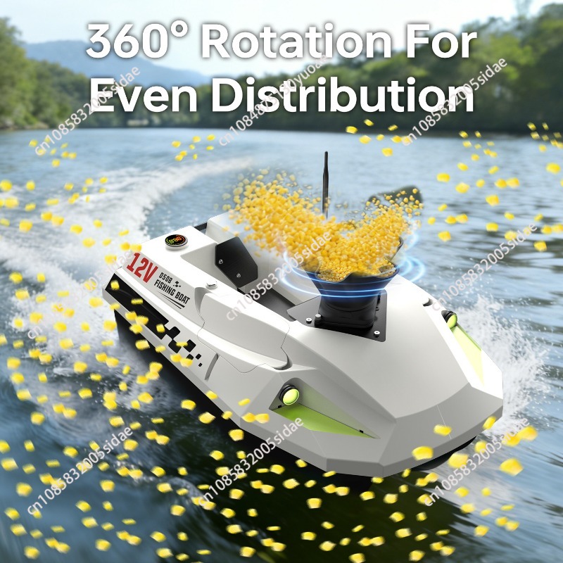 เครื่องกระจายเหยื่อแบบหมุนได้  - Fishing Boat Anchor Winch บทวิจารณ์และราคา