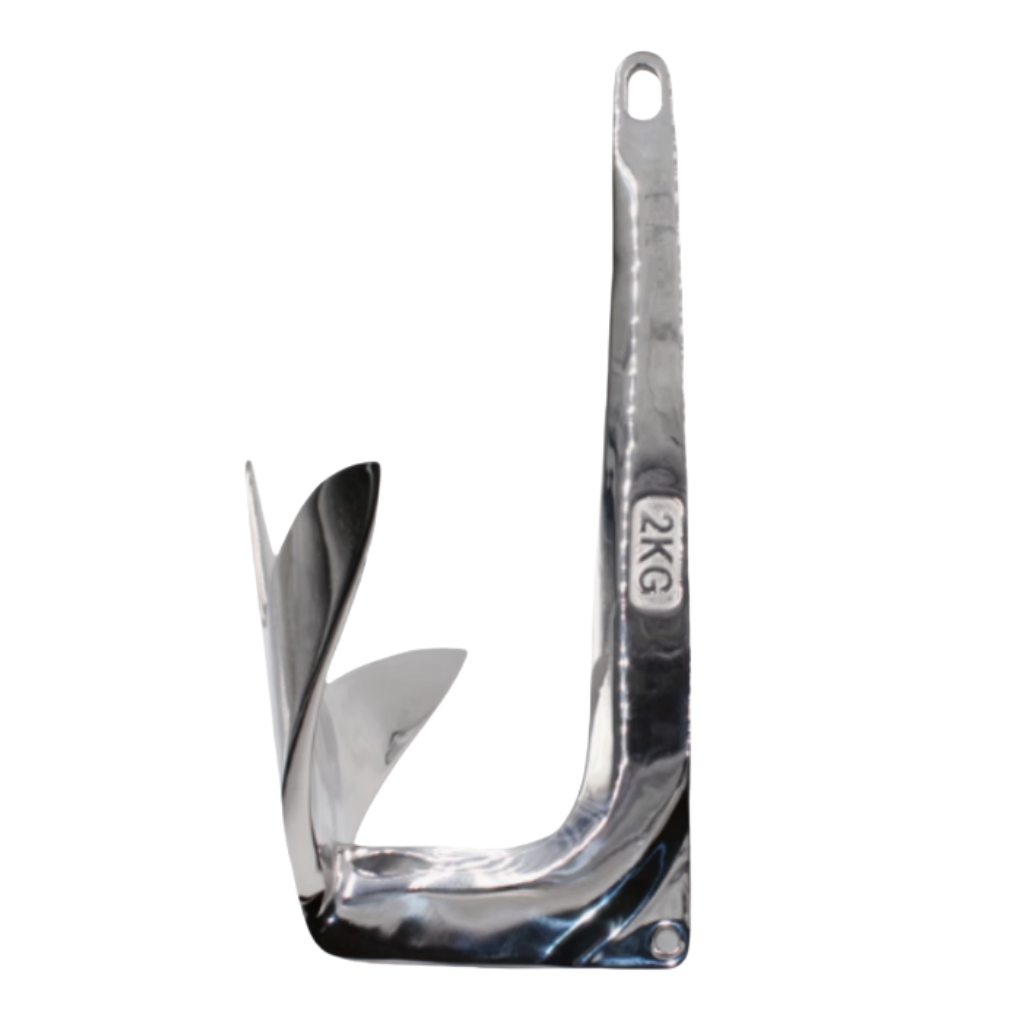 316 สแตนเลสสตีล Bruce Anchor A - Fishing Boat Anchor บทวิจารณ์และราคา