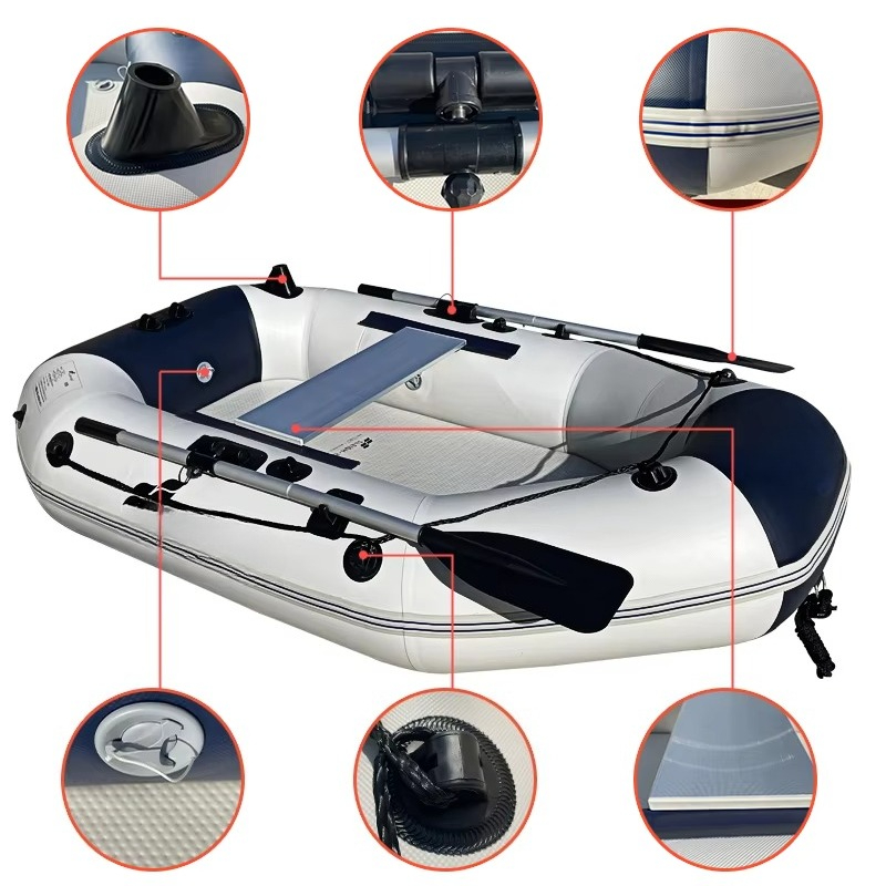 เรือตกปลาและเรือคายัคแบบเป่าลม - Fishing Boat Inflatable บทวิจารณ์และราคา