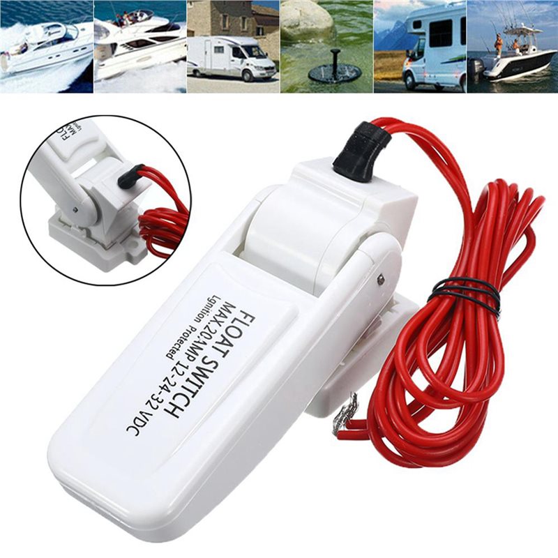 สวิตช์ลูกลอยปั๊มน้ำท้องเรืออัต - Fishing Boat Bilge Pump บทวิจารณ์และราคา