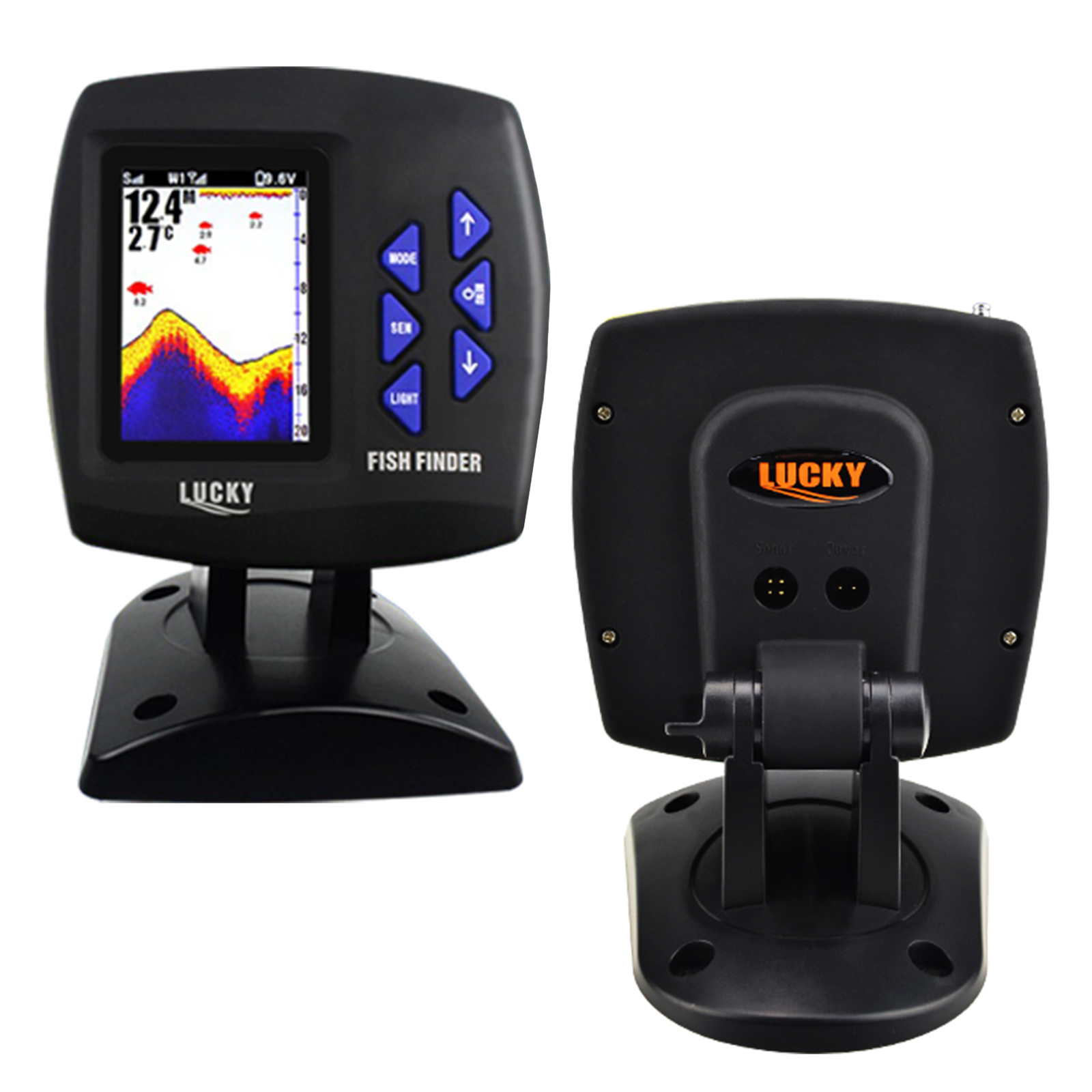 เครื่องหาปลา LUCKY Fishfinder  - Fishing Boat Depth Finder บทวิจารณ์และราคา