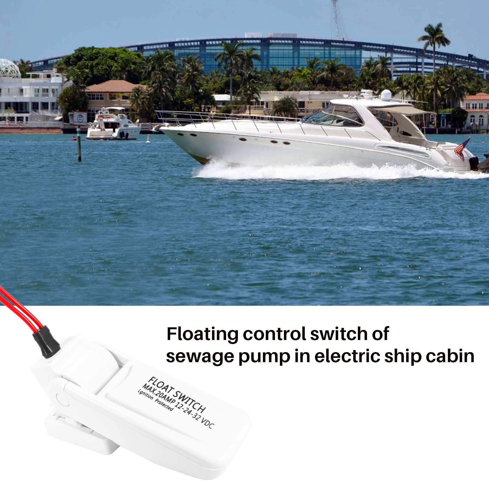 AASS-บิลจ์ปั๊มสวิทช์ลูกลอยอัตโ - Fishing Boat Bilge Pump บทวิจารณ์และราคา