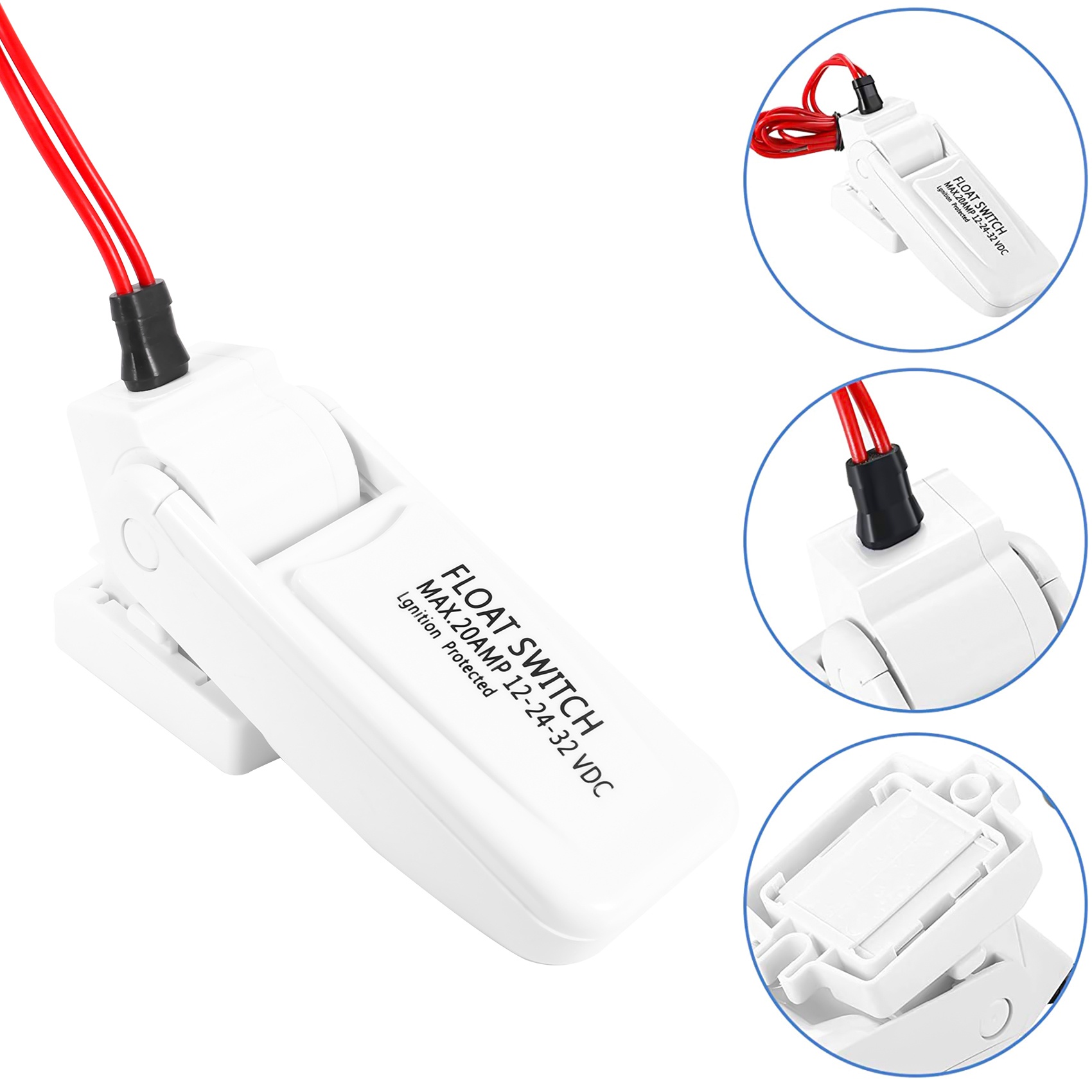 AASS-บิลจ์ปั๊มสวิทช์ลูกลอยอัตโ - Fishing Boat Bilge Pump บทวิจารณ์และราคา