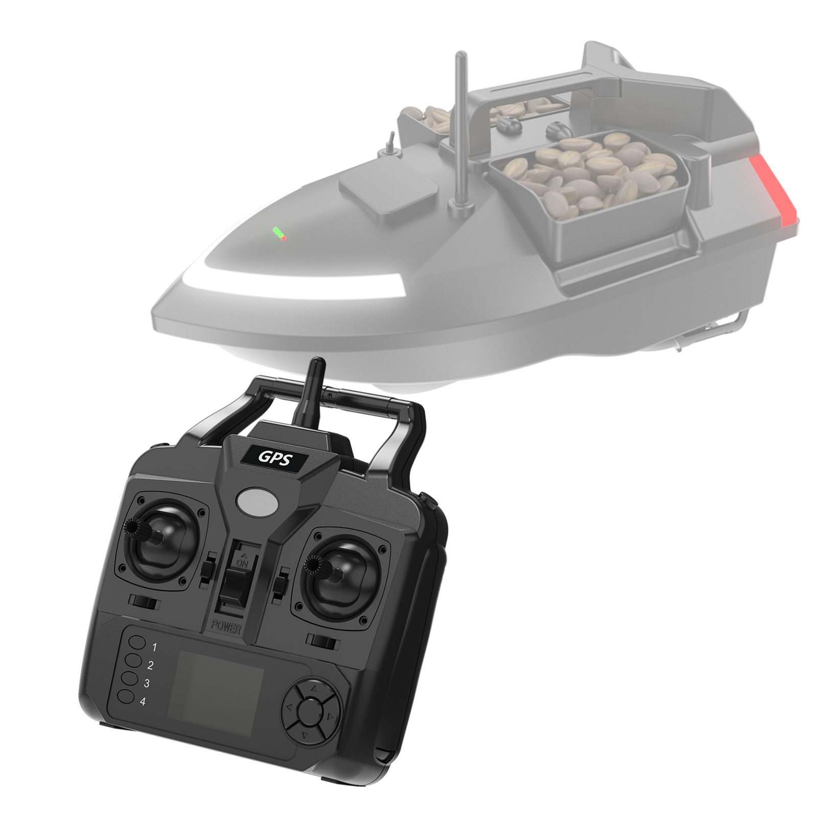 เรือเหยื่อ pengendali jarak ja - Fishing Boat Gps บทวิจารณ์และราคา