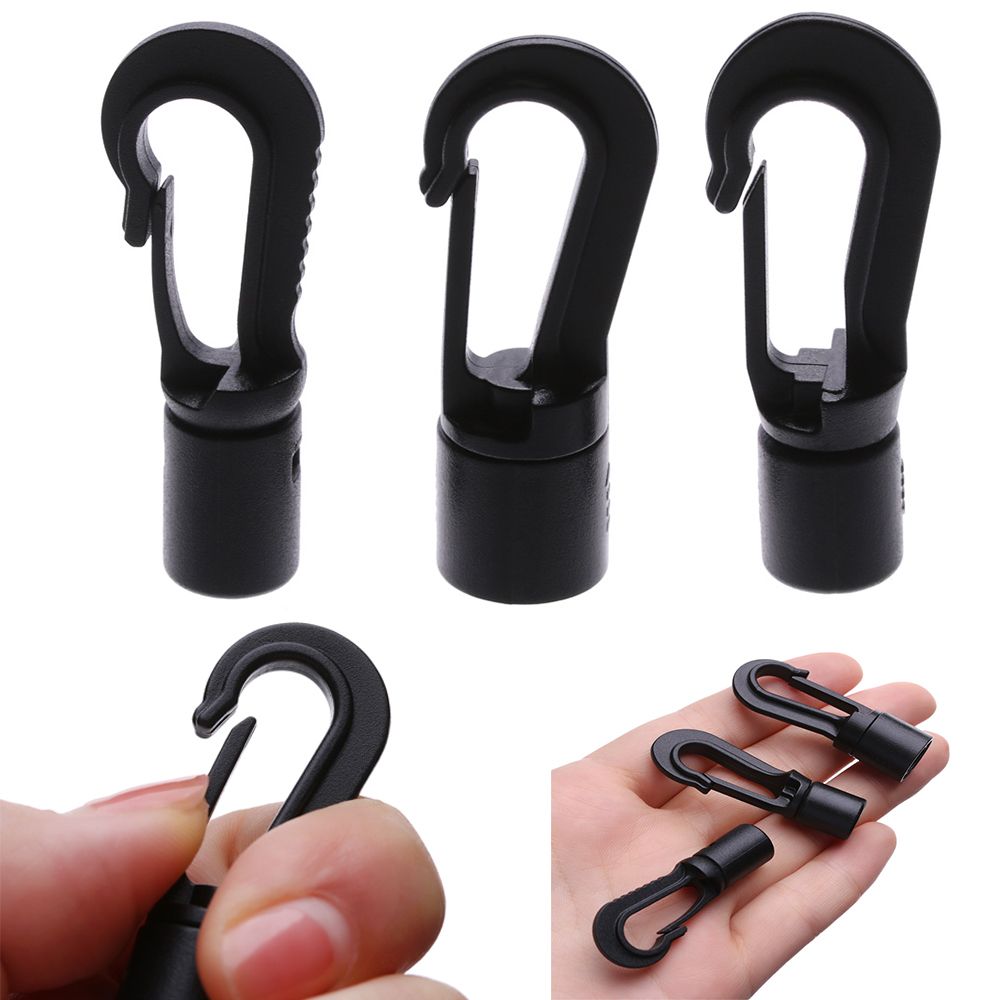 5/10Pcs พลาสติก Snap Hook คลิป - Fishing Boat Oar บทวิจารณ์และราคา
