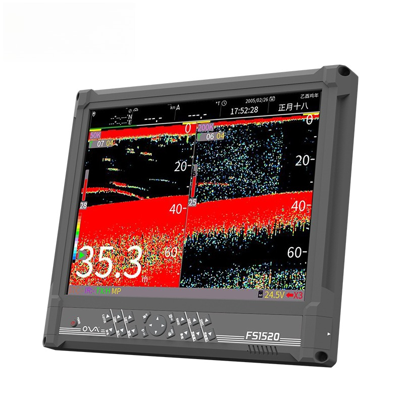 เครื่องวัดความลึกทางทะเล 1000  - Fishing Boat Depth Finder บทวิจารณ์และราคา