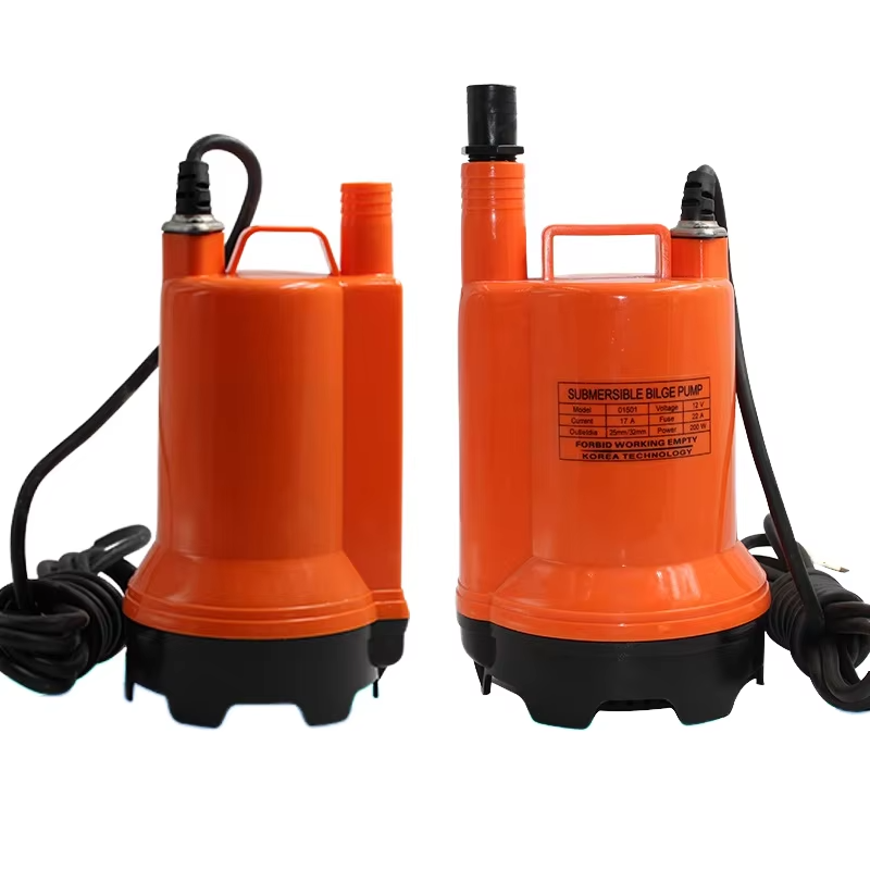 ปั๊มน้ำท้องเรือ 12V/24V DC ปั๊ - Fishing Boat Bilge Pump บทวิจารณ์และราคา