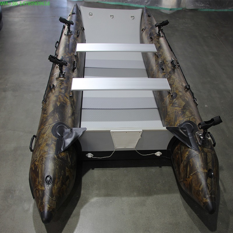 เรือยางคาตามารันความเร็วสูง ทำ - Fishing Boat Inflatable บทวิจารณ์และราคา