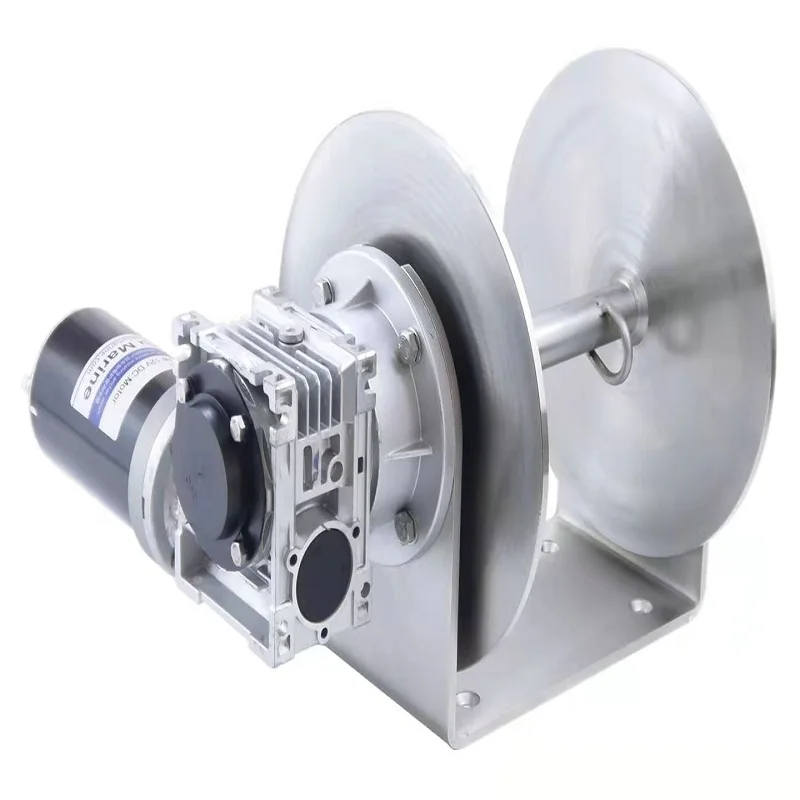 12V 700W 316 สแตนเลสสตีลกลอง A - Fishing Boat Anchor Winch บทวิจารณ์และราคา