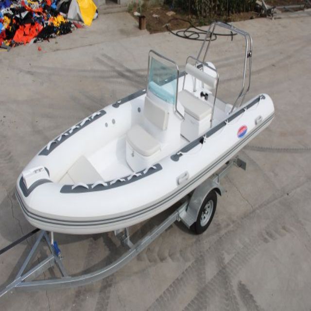 เรือยางแข็งคุณภาพสูง RIB 480 B - Fishing Boat Fiberglass บทวิจารณ์และราคา
