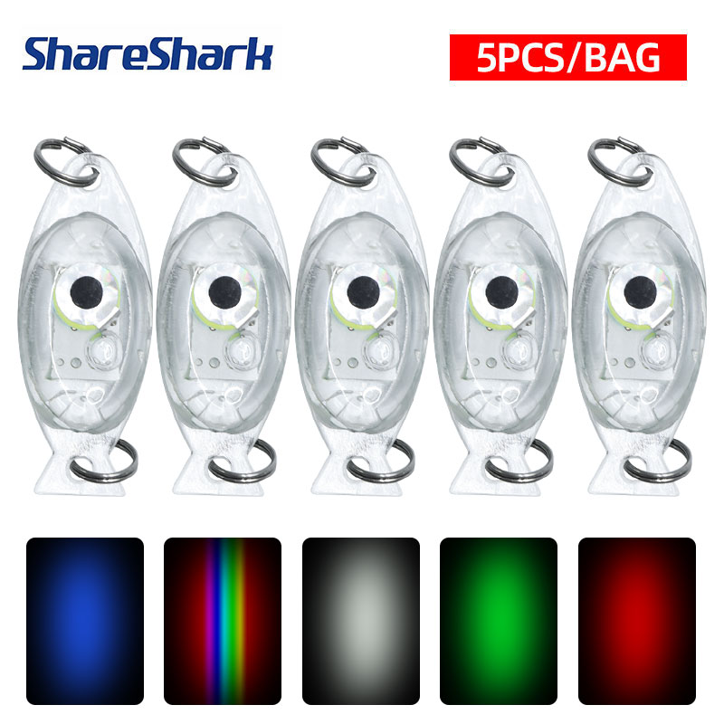 ไฟตกปลาใต้น้ำ ShareShark 5 ชิ้ - Fishing Boat Navigation Light บทวิจารณ์และราคา