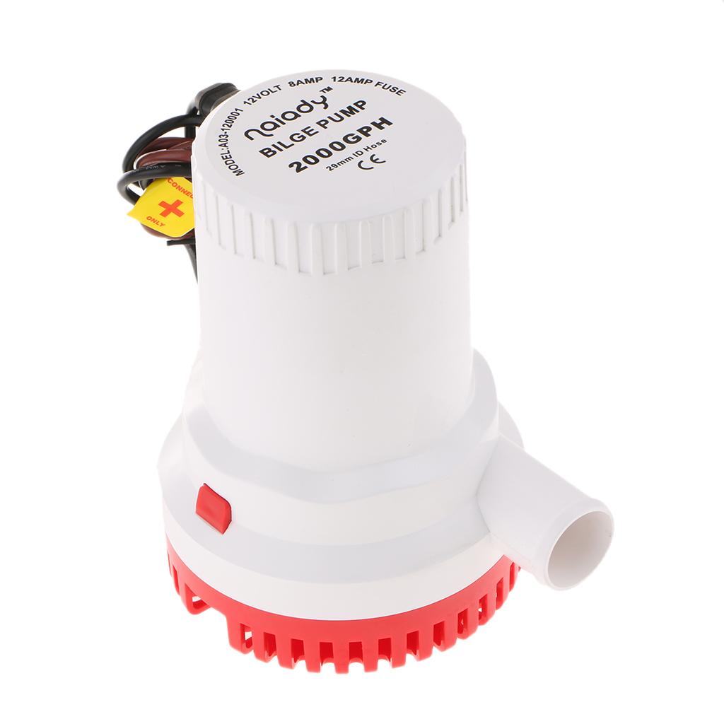 ปั๊มน้ำท้องเรือไฟฟ้า 2000GPH แ - Fishing Boat Bilge Pump บทวิจารณ์และราคา
