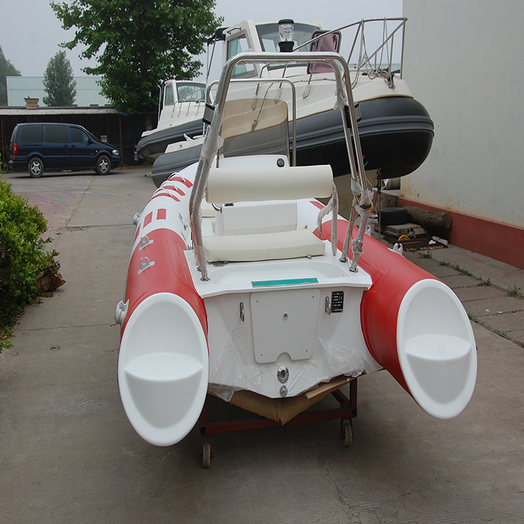 Zhenbo 480 ตกปลาด้านล่างแข็ง H - Fishing Boat Fiberglass บทวิจารณ์และราคา