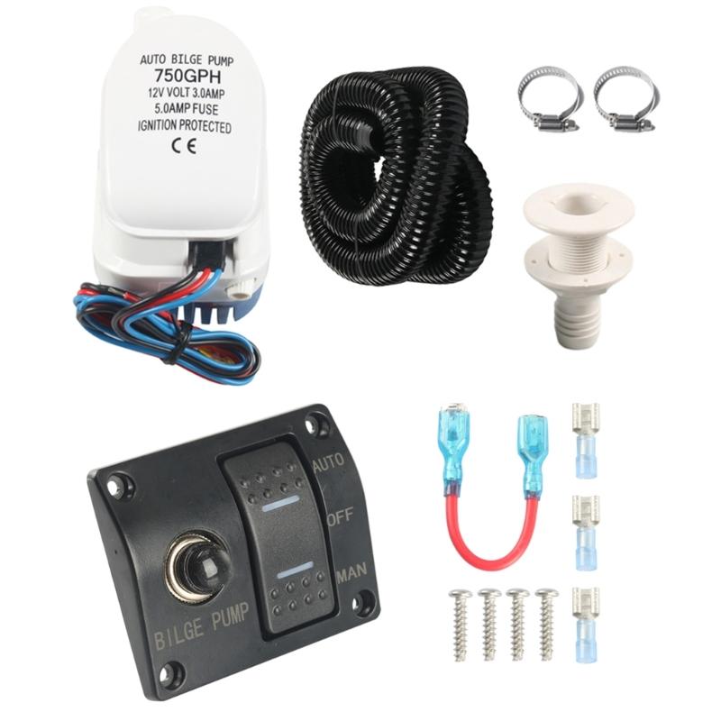 31BC ปั๊มน้ำท้องเรืออัตโนมัติ  - Fishing Boat Bilge Pump บทวิจารณ์และราคา