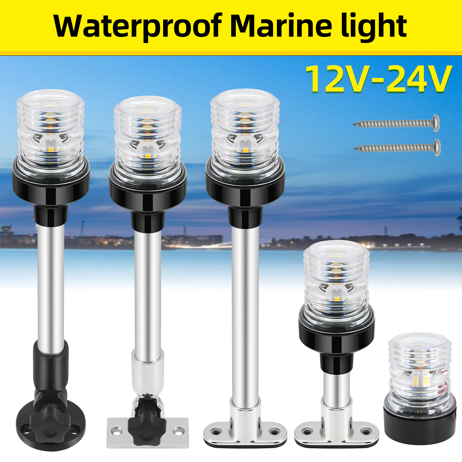 ไฟ LED ขนาด 6/12 นิ้ว แบบพับได - Fishing Boat Paddle บทวิจารณ์และราคา