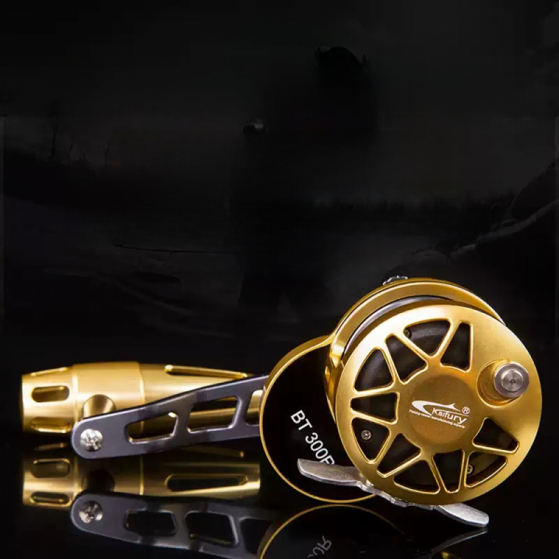 รอกตกปลาทะเลน้ำลึกแบบโลหะทั้งห - Fishing Boat Steering Wheel บทวิจารณ์และราคา