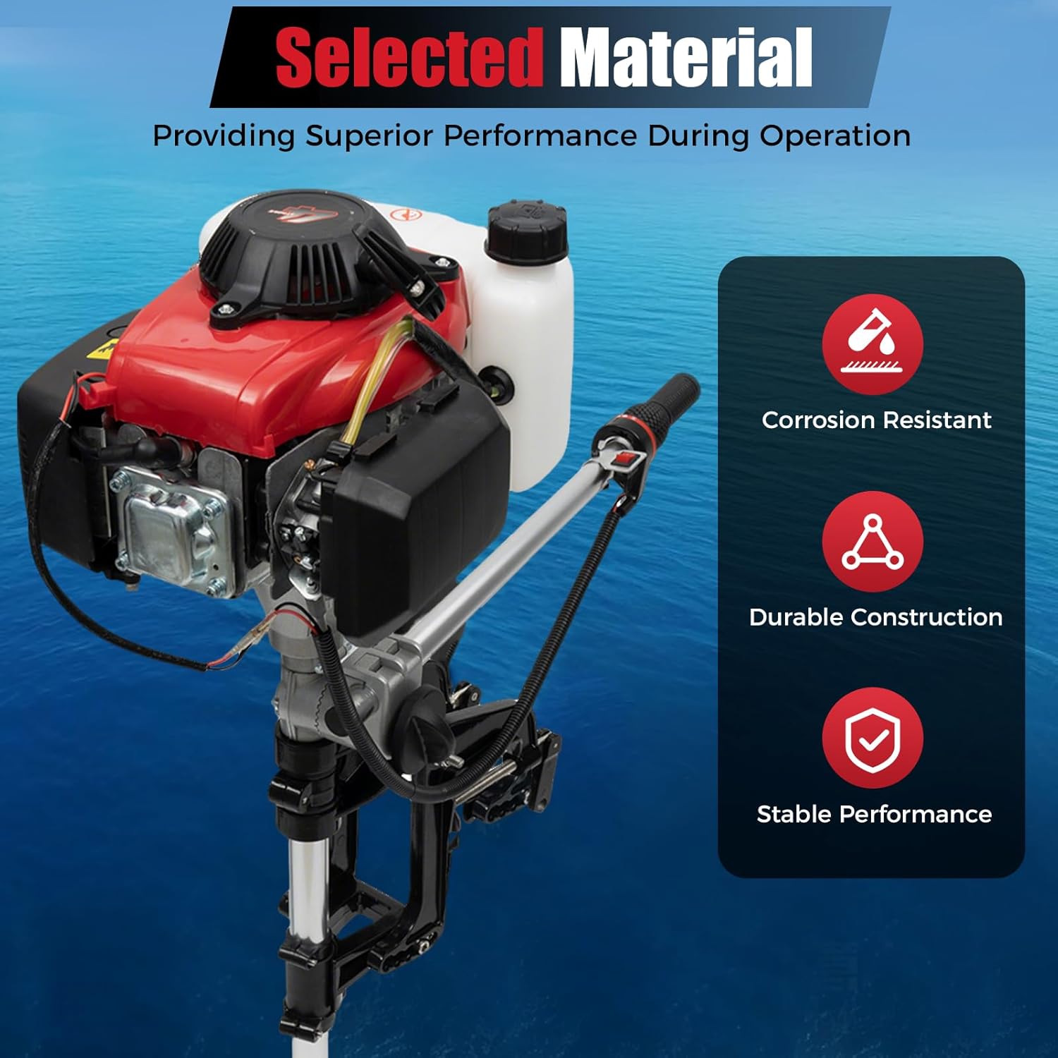 มอเตอร์ติดท้ายเรือ 4 แรงม้า, เ - Fishing Boat Outboard Motor บทวิจารณ์และราคา