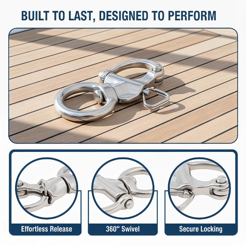 ห่วงโซ่สแน็ปหมุนได้สำหรับเรือเ - Fishing Boat Trailer บทวิจารณ์และราคา