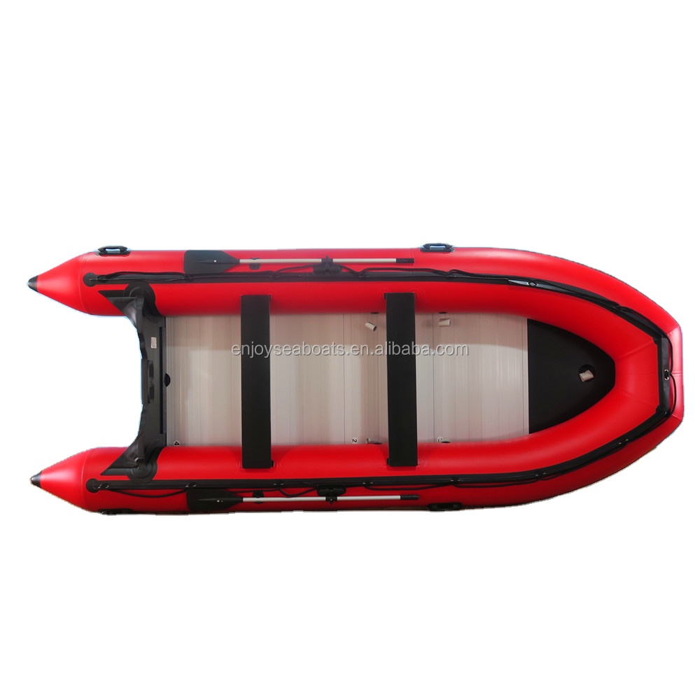 เรือตกปลาเป่าลมสีแดงรุ่นปี 202 - Fishing Boat Aluminum บทวิจารณ์และราคา