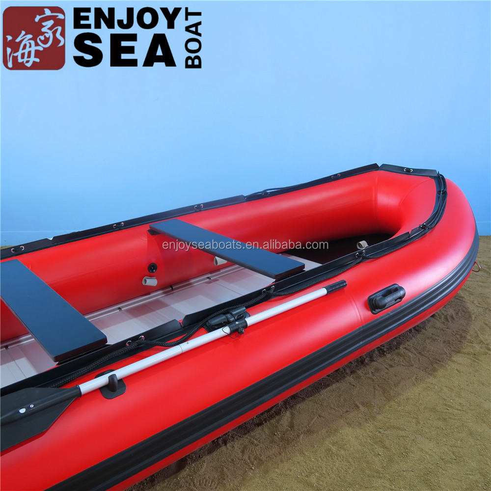 เรือตกปลาเป่าลมสีแดงรุ่นปี 202 - Fishing Boat Aluminum บทวิจารณ์และราคา