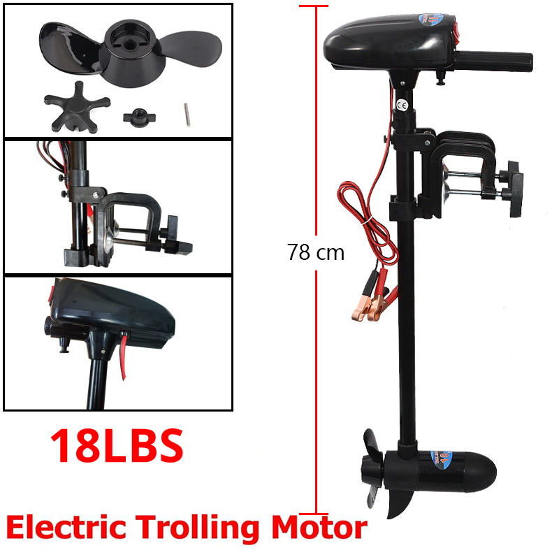 มอเตอร์เรือไฟฟ้า 18LBS/28LBS D - Fishing Boat Trolling Motor บทวิจารณ์และราคา