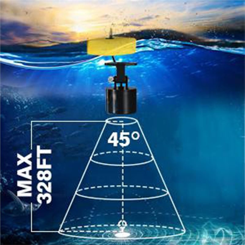 เครื่องหาตำแหน่งปลาแบบพกพา ABH - Fishing Boat Depth Finder บทวิจารณ์และราคา