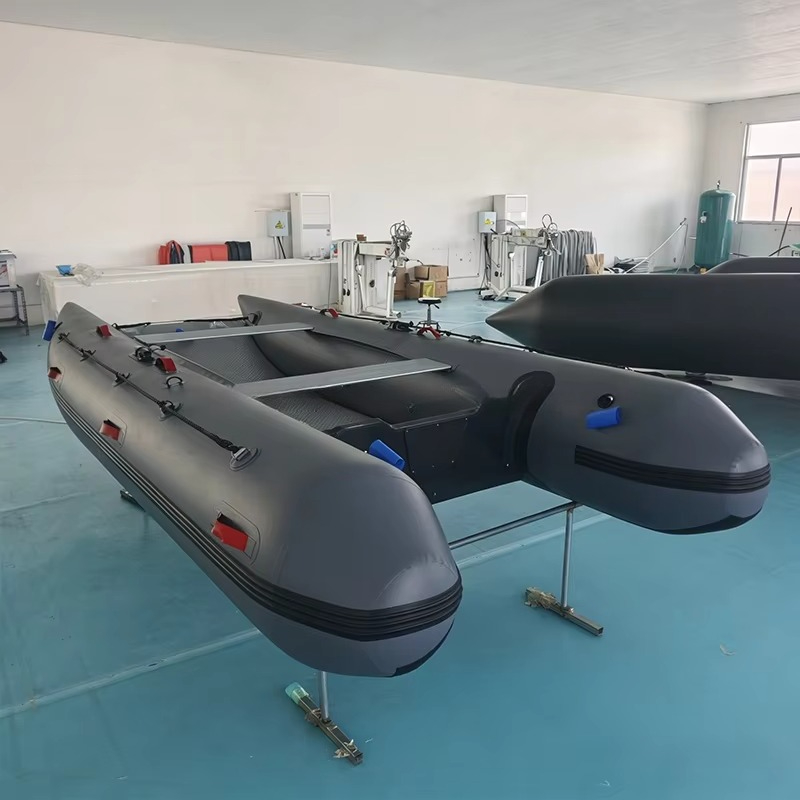 เรือคาตามารันแบบเป่าลมความเร็ว - Fishing Boat Inflatable บทวิจารณ์และราคา