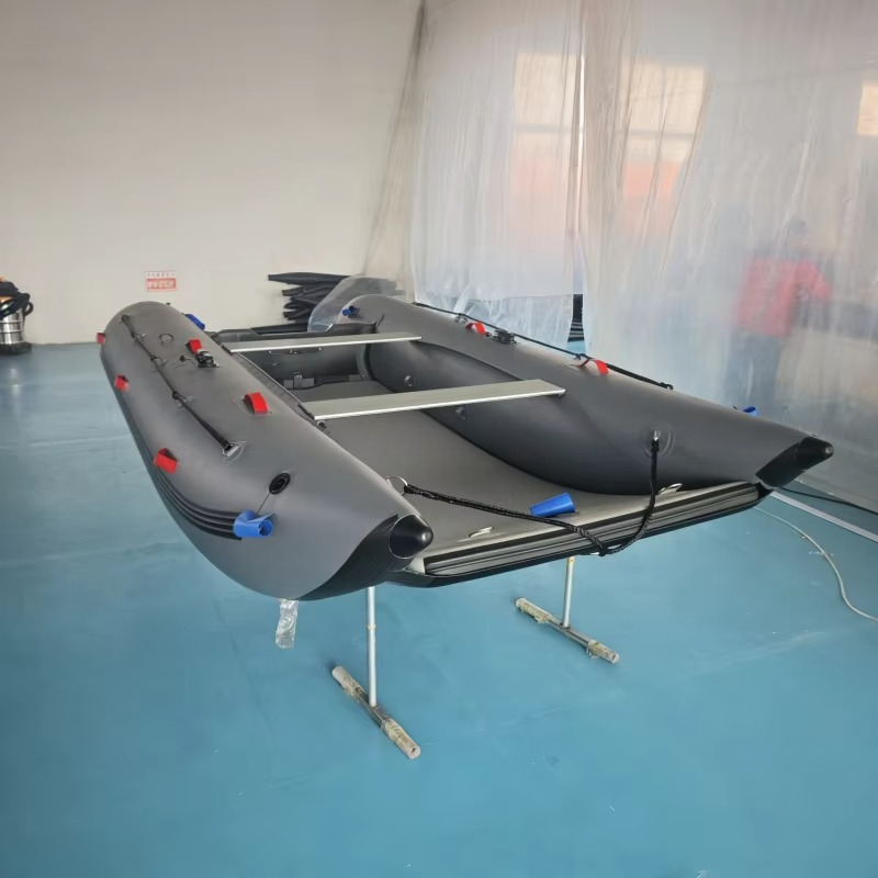 เรือคาตามารันแบบเป่าลมความเร็ว - Fishing Boat Inflatable บทวิจารณ์และราคา