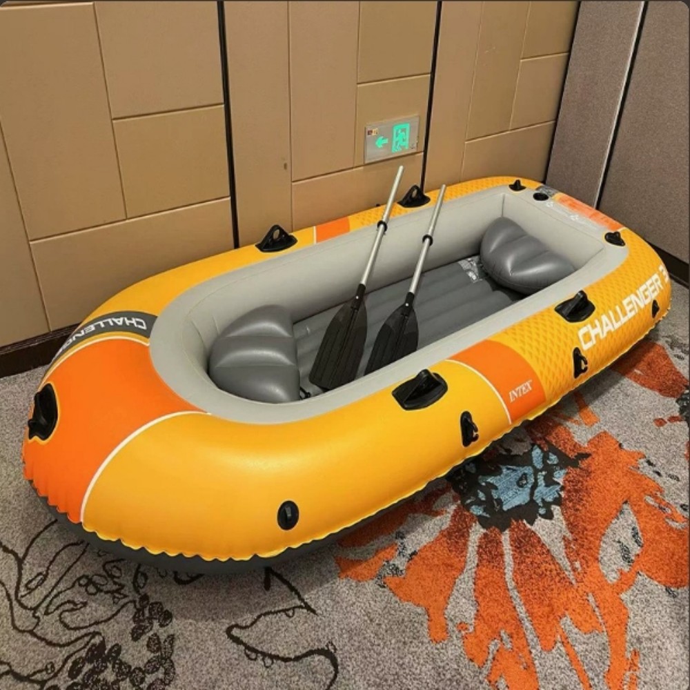 เรือคายัคแบบหนาสำหรับ 2 คน 4 ค - Fishing Boat Inflatable บทวิจารณ์และราคา