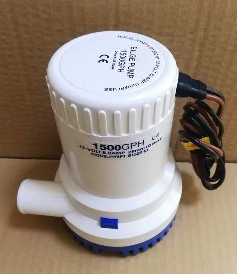 ปั๊มน้ำท้องเรือแบบจุ่มอัตโนมัต - Fishing Boat Bilge Pump บทวิจารณ์และราคา