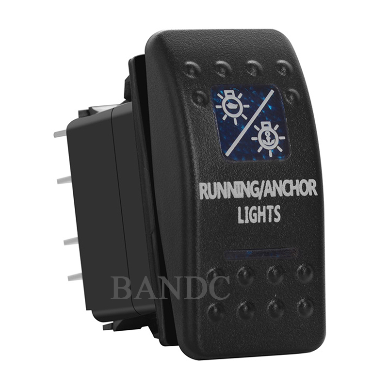 สวิตช์ไฟ LED สีน้ำเงินสำหรับวิ - Fishing Boat Anchor บทวิจารณ์และราคา