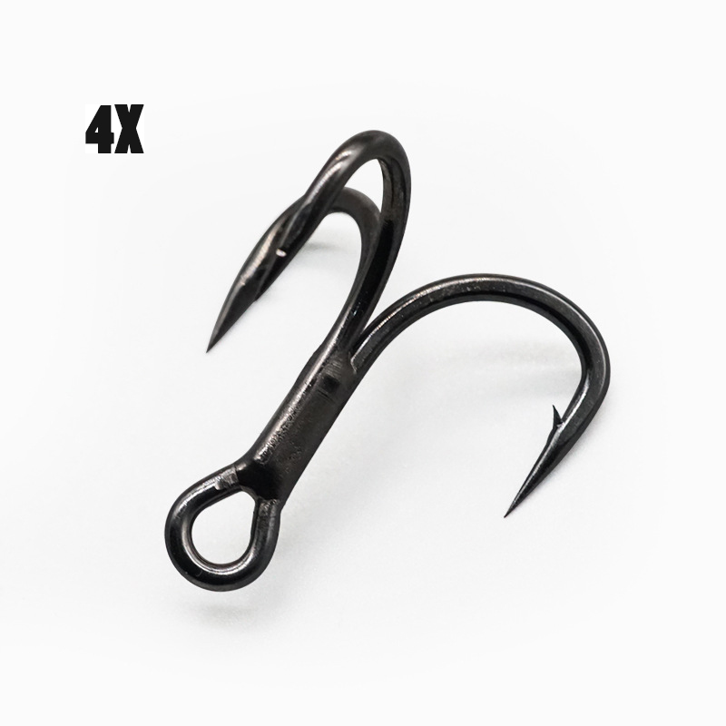 ตะขอตกปลา100ชิ้น4X ตะขอสามแฉกแ - Fishing Boat Anchor บทวิจารณ์และราคา