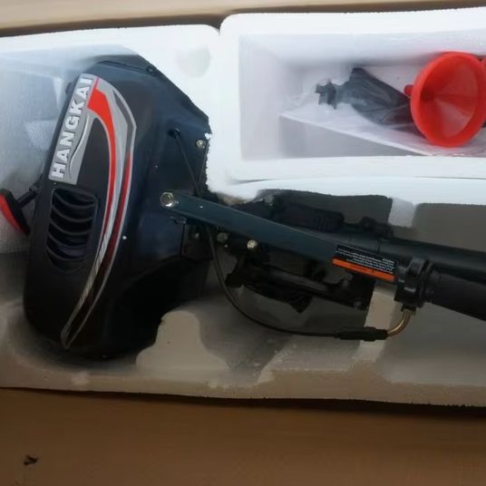 คุณภาพดี Hangkai 2 จังหวะ 3.5H - Fishing Boat Outboard Motor บทวิจารณ์และราคา