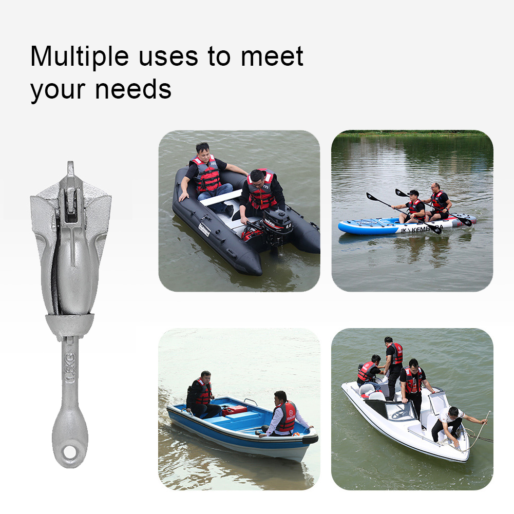 0.7/1.5KG Grapnel Anchor พับ K - Fishing Boat Anchor บทวิจารณ์และราคา