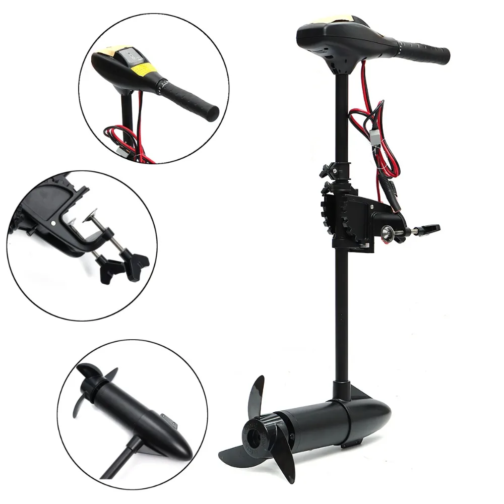 Ihome มอเตอร์เรือพองไฟฟ้าหลาย  - Fishing Boat Trolling Motor บทวิจารณ์และราคา